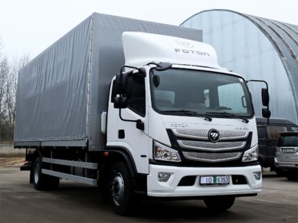 Бортовой тентованный фургон Foton S85