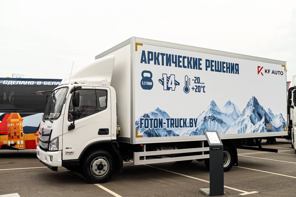 Автомобиль изотермический фургон Foton S100